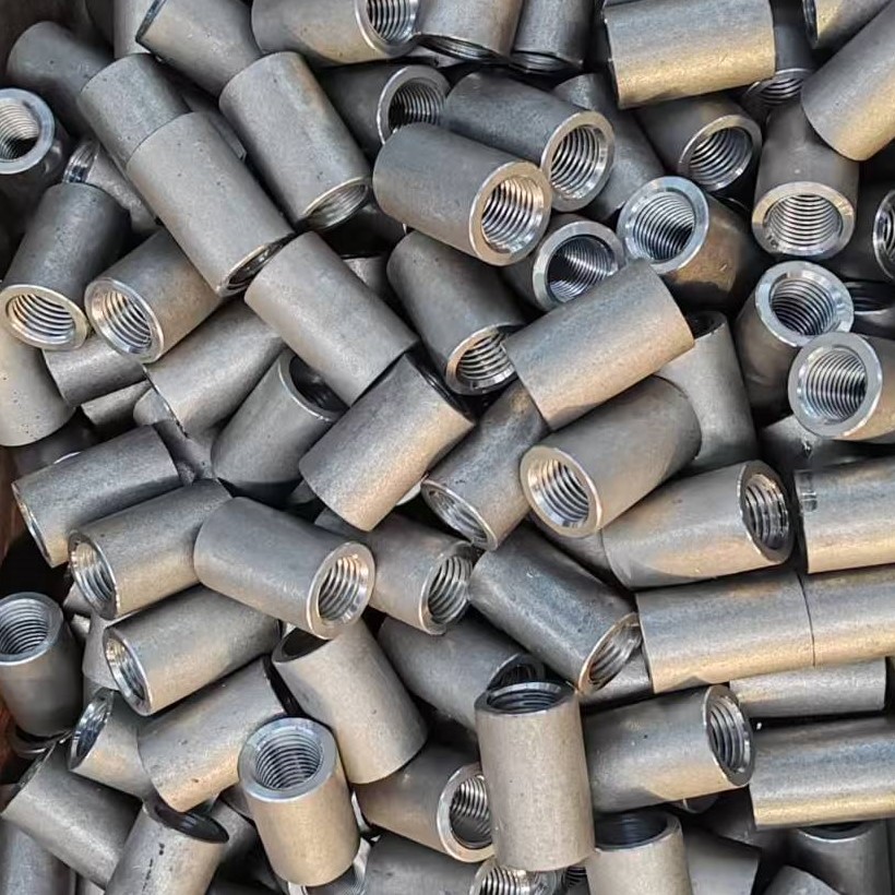 Bulk of CNC rebar coupler