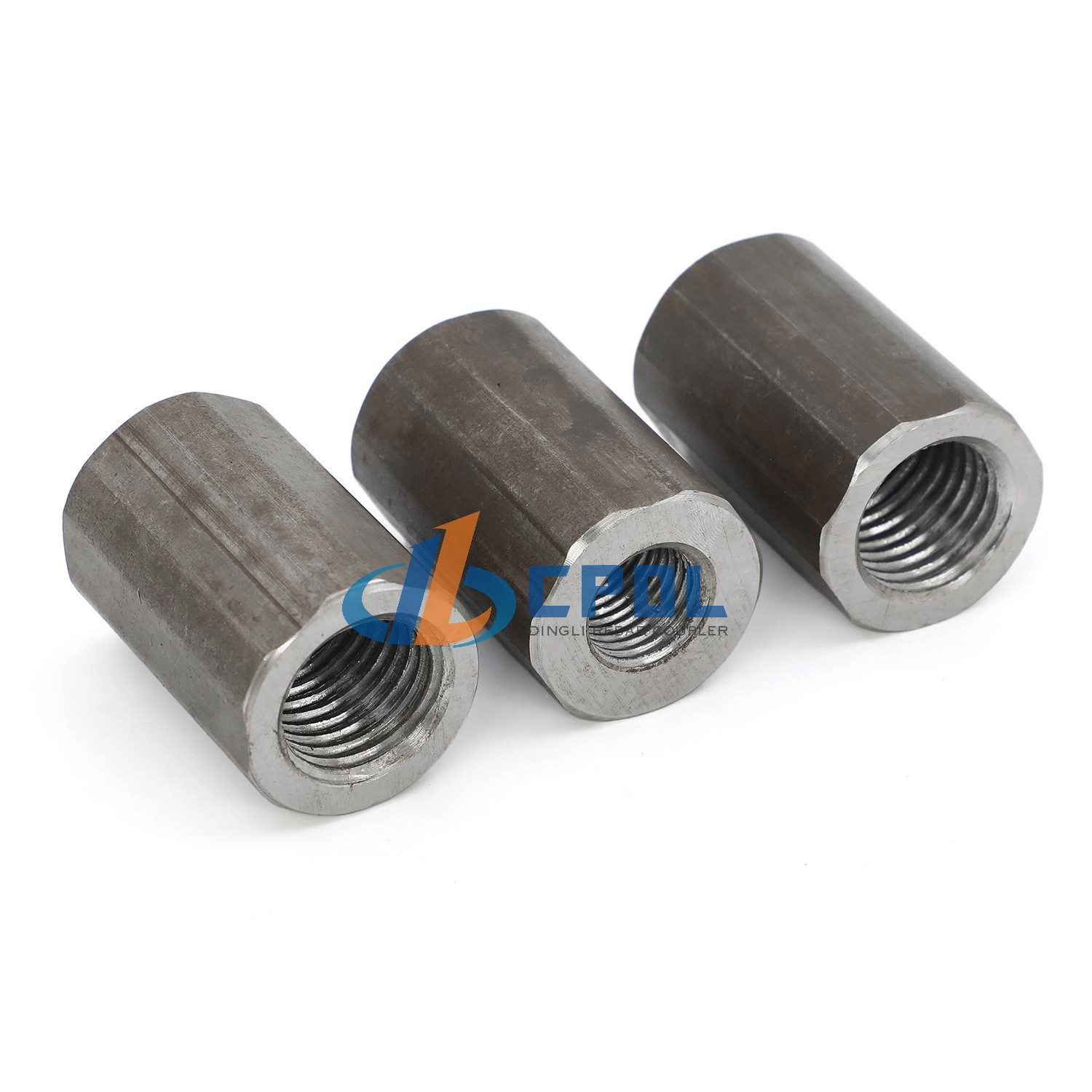 Hexagonal Twelve-angle Transition Rebar Coupler, Reducer Splicing Sleeve for Construction Rebar Connection