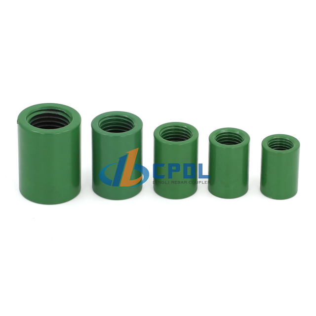 Corrosion Resistant Epoxy Coated Parallel Thread Rebar Coupler