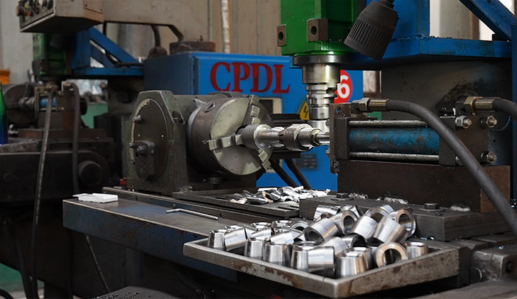 rebar coupler sleeve CNC machining process