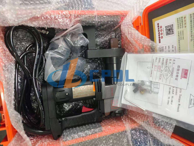High Torque Electric Wrench for Rebar Coupling