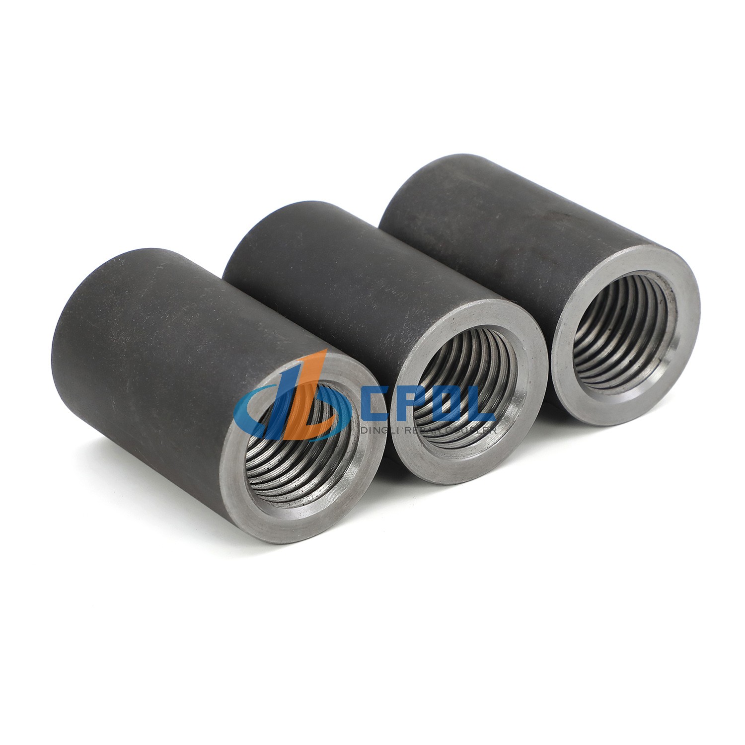 High Strength CNC Upset Forging Parallel Thread Rebar Coupler