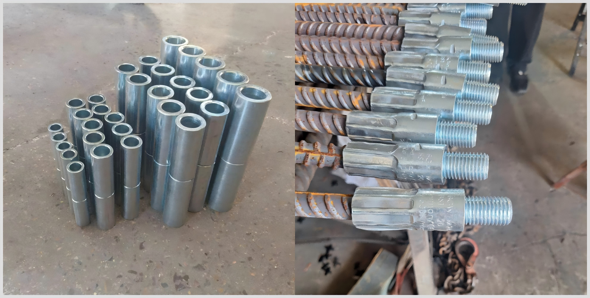Male and Female rebar coupler and project caes.png