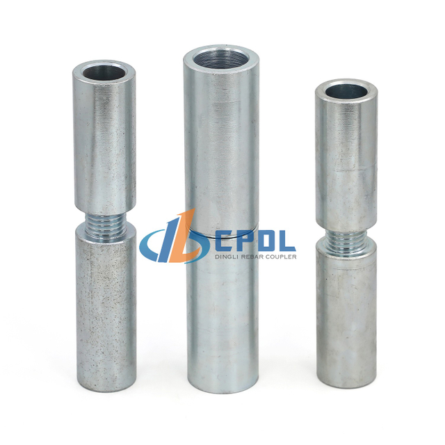 Construction Grade Male And Female Half Thread Half Extrusion Press Coupler